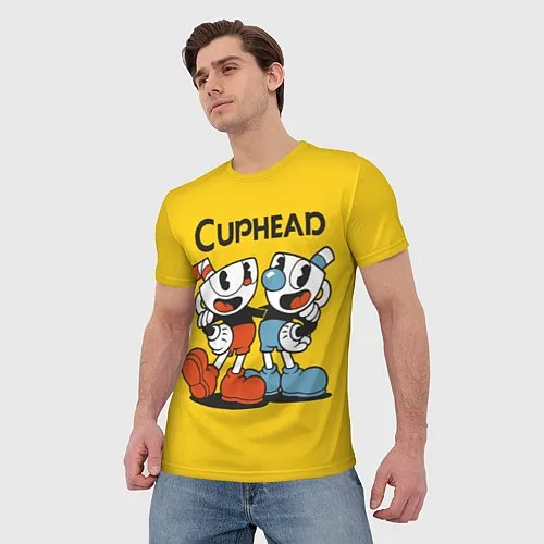 Мужские футболки Cuphead
