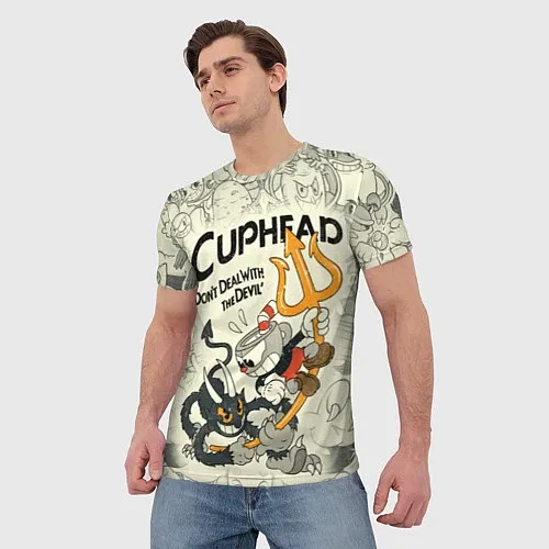 Мужские футболки Cuphead