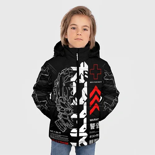 Детские куртки с капюшоном Cyberpunk 2077