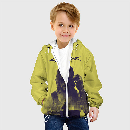 Детские куртки с капюшоном Cyberpunk 2077