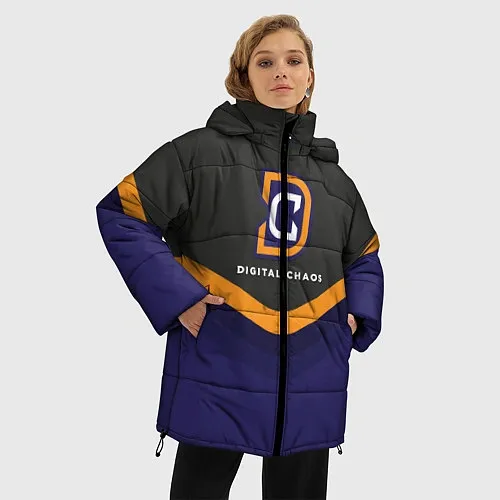 Киберспортивные женские зимние куртки