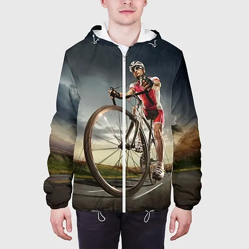 Велоспортивные куртки с капюшоном