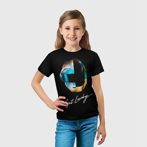 Детские 3D-футболки Daft Punk