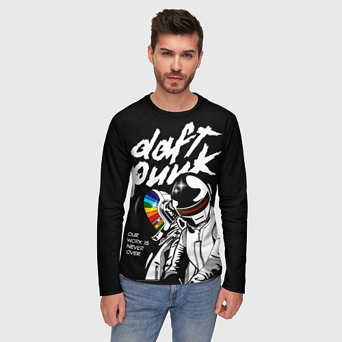 Мужские футболки с рукавом Daft Punk