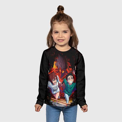 Детские футболки с рукавом Дандадан