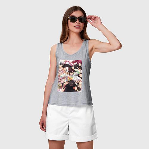 Женские майки-безрукавки Дандадан