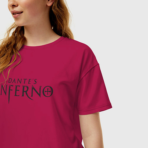 Женские хлопковые футболки Ад Данте