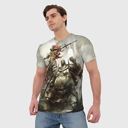 Мужские 3D-футболки Dark Souls