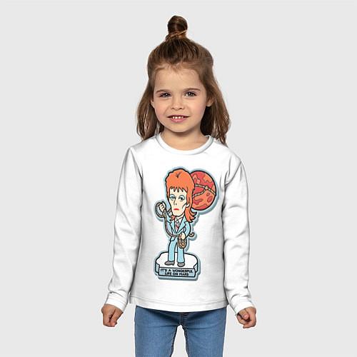 Детские футболки с рукавом David Bowie