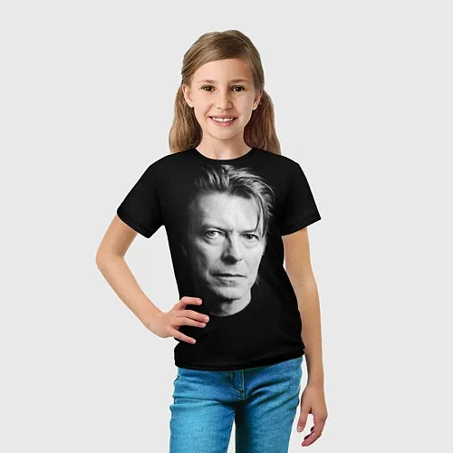 Детские 3D-футболки David Bowie