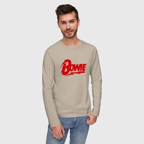 Мужские футболки с рукавом David Bowie