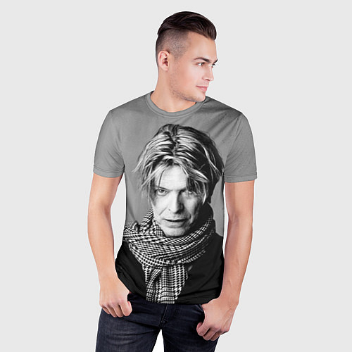 Мужские 3D-футболки David Bowie