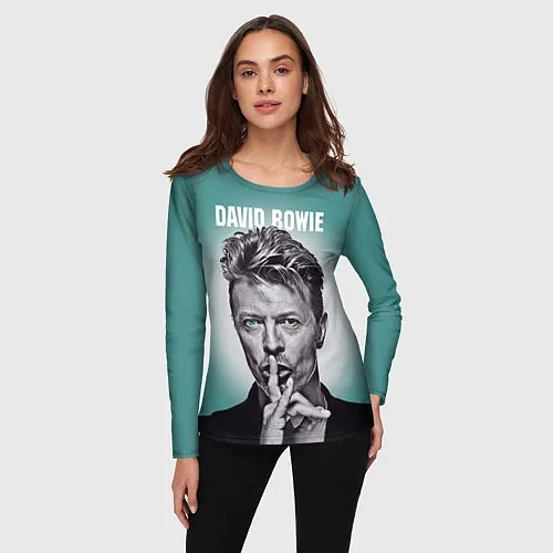 Женские футболки с рукавом David Bowie