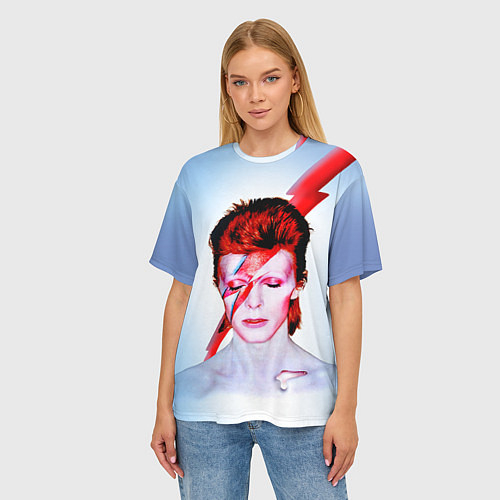 Женские футболки оверсайз David Bowie