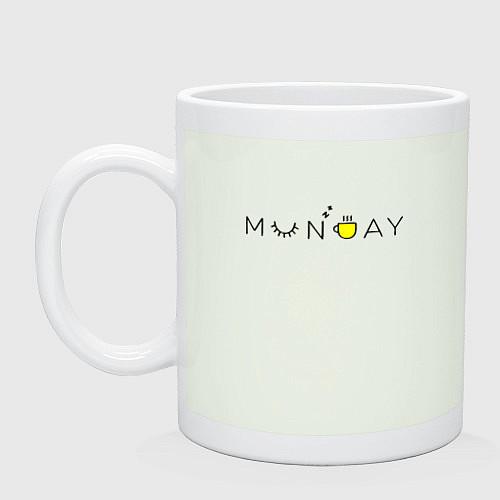 Кружки керамические с днями недели