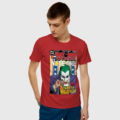 Мужские хлопковые футболки DC Comics