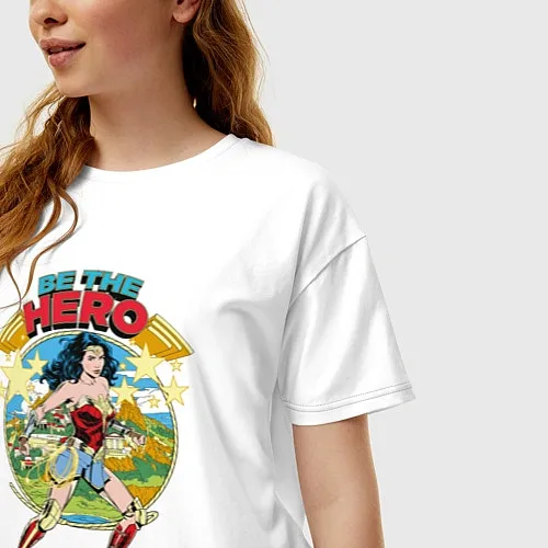 Женские футболки оверсайз DC Comics