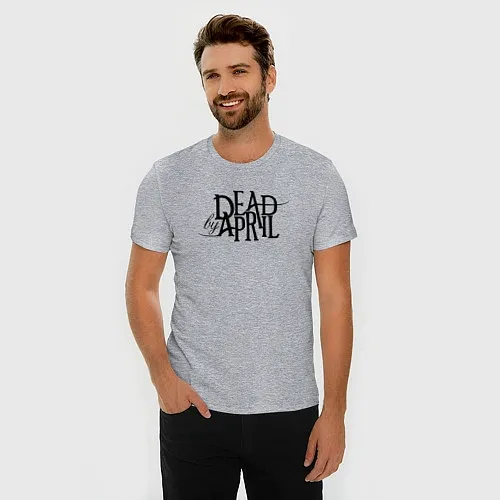 Мужские приталенные футболки Dead by April