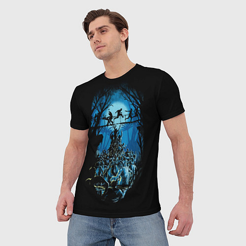 Мужские 3D-футболки Dead Island