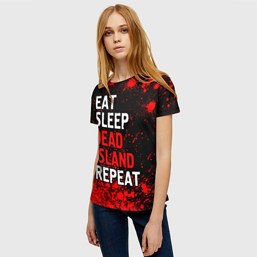 Женские 3D-футболки Dead Island