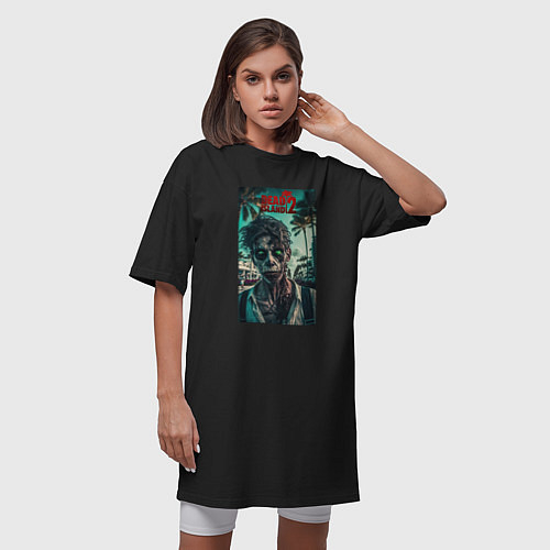 Женские длинные футболки Dead Island