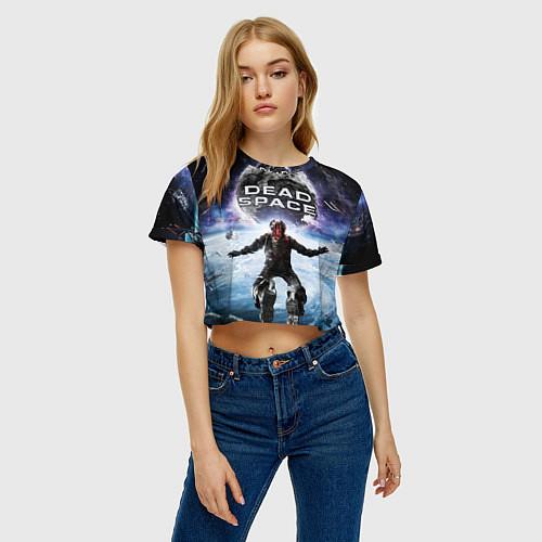 Женские укороченные футболки Dead Space