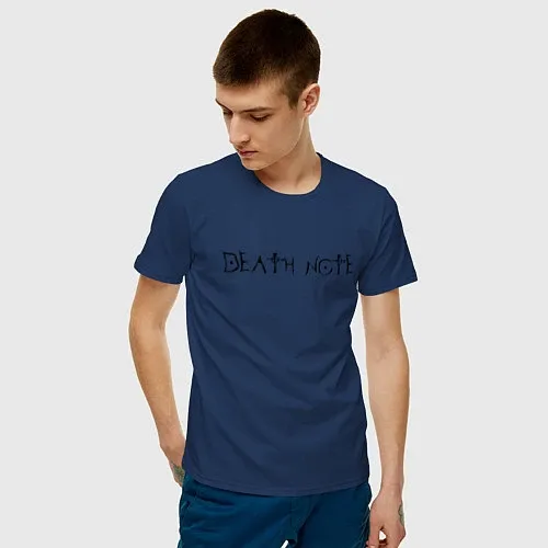 Мужские хлопковые футболки Тетрадь смерти