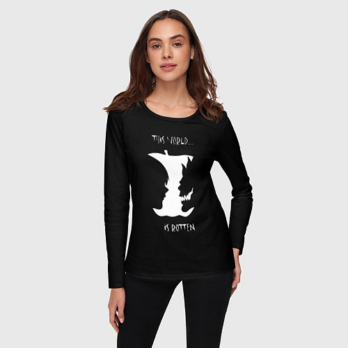 Женские футболки с рукавом Тетрадь смерти