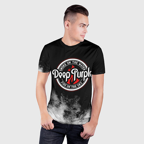 Мужские 3D-футболки Deep Purple