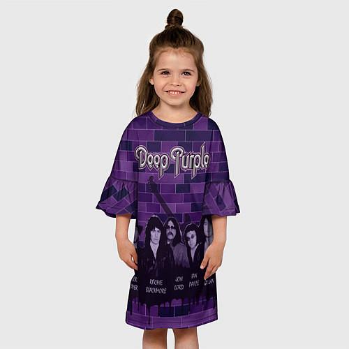 Платья укороченные Deep Purple