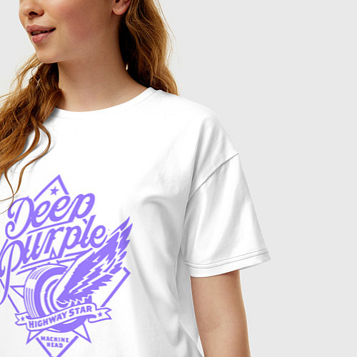 Женские хлопковые футболки Deep Purple