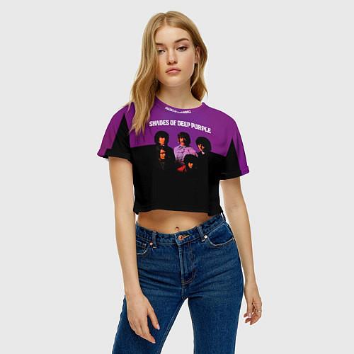 Женские укороченные футболки Deep Purple