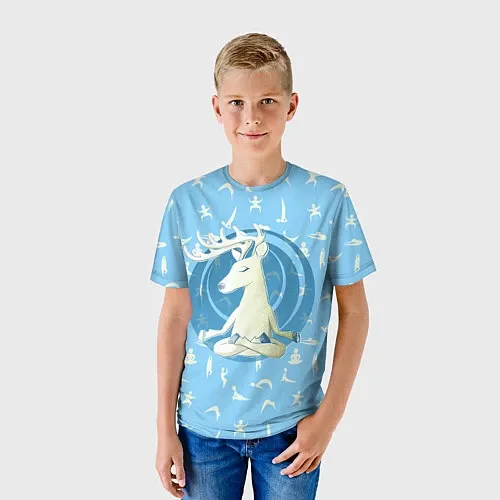 Детские 3D-футболки с оленями