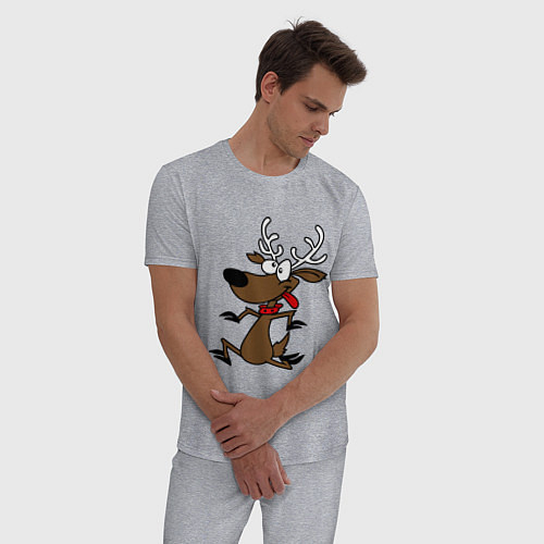 Мужские пижамы с оленями