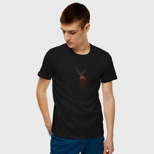 Мужские футболки с оленями