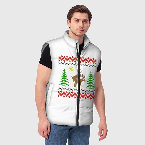 Мужские жилетки с оленями