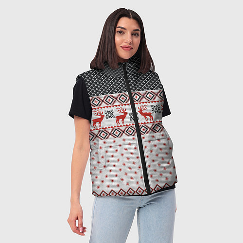 Женские жилетки с оленями