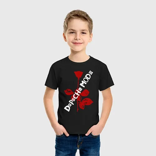 Детские хлопковые футболки Depeche Mode