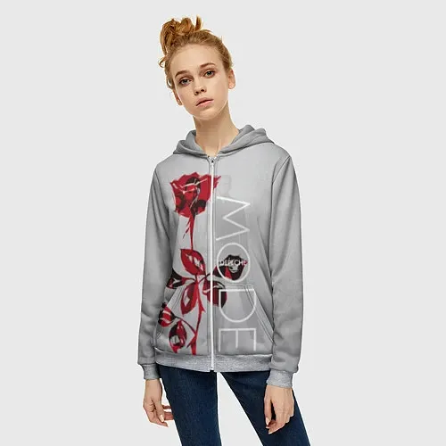 Depeche mode 2025 zip hoodie