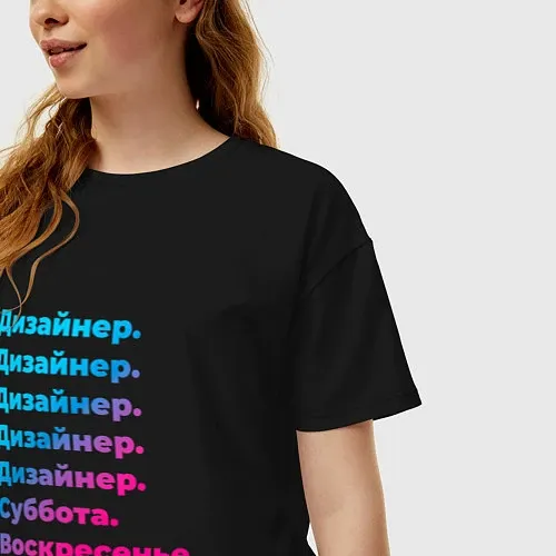 Женские футболки для дизайнера