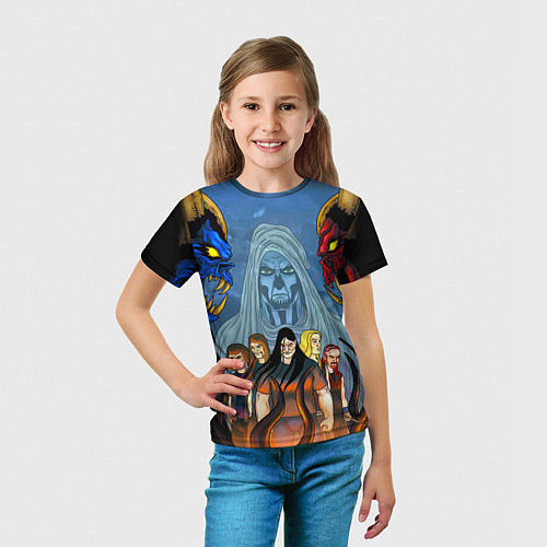 Детские 3D-футболки Dethklok
