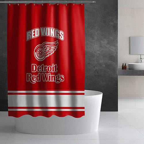 Шторки для душа Детройт Ред Уингз