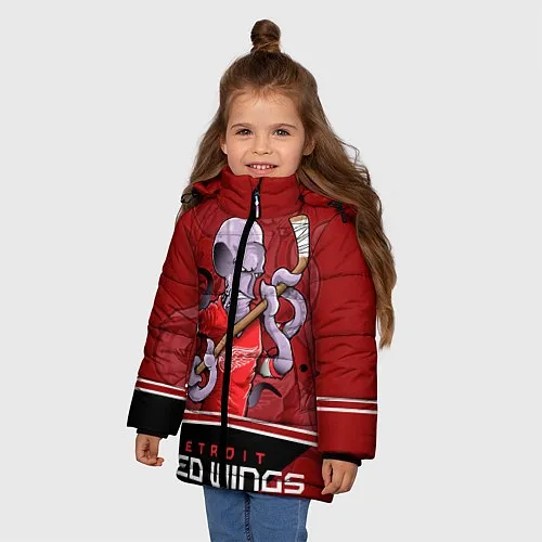 Детские зимние куртки Детройт Ред Уингз