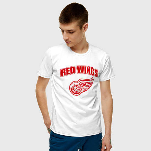Мужские футболки Детройт Ред Уингз