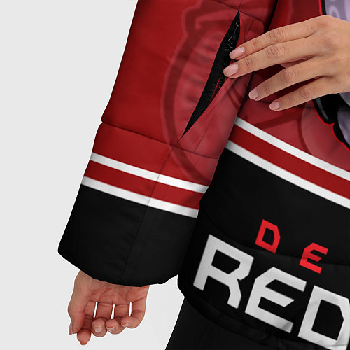 Женские куртки с капюшоном Детройт Ред Уингз