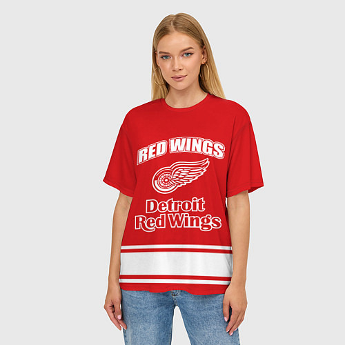 Женские футболки Детройт Ред Уингз