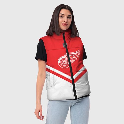 Женские жилетки Детройт Ред Уингз
