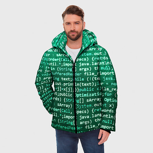 Мужские куртки с капюшоном для программиста
