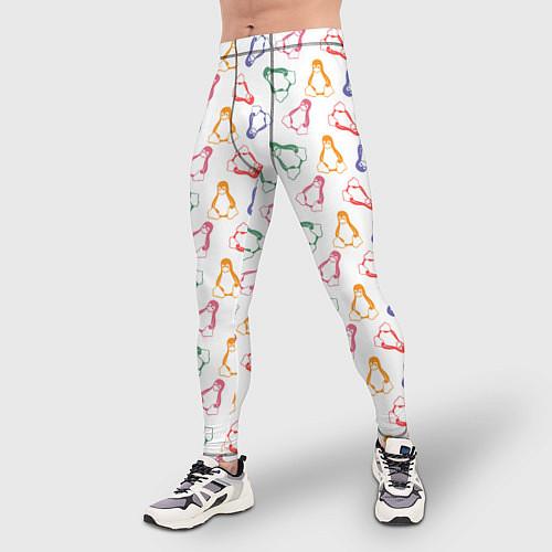 Мужские тайтсы-леггинсы для программиста