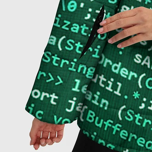 Женские куртки с капюшоном для программиста